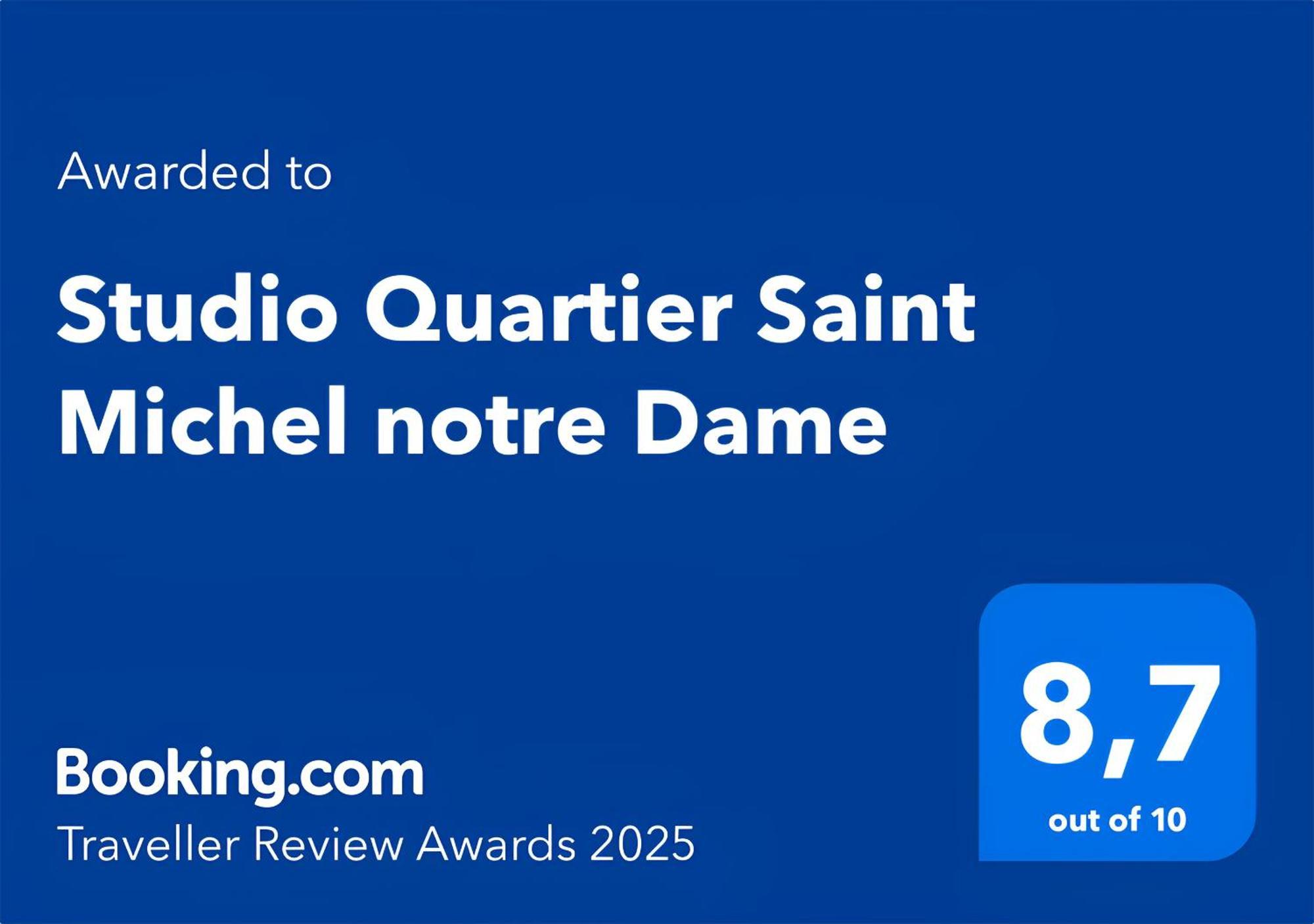 Studio Quartier Saint Michel Notre Dame Free Netflix Paříž Exteriér fotografie